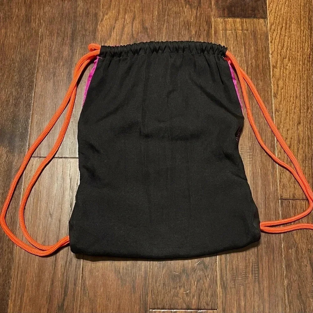 Adidas Sackpack Drawstring Backpack Bag Stripes G… - image 7